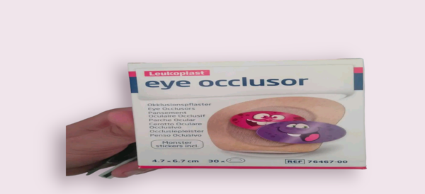 Pansement oculaire enfant
